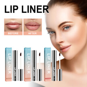 EELHOE peel off lipliner outlines the lip shape, displays the lip color, waterproof, non smudging, peel off lipliner lip brush