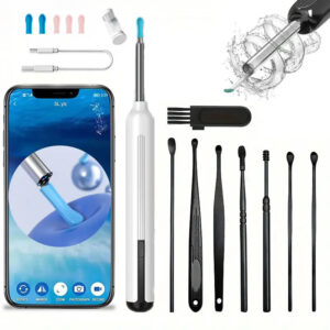 Intelligent visual ear picking spoon