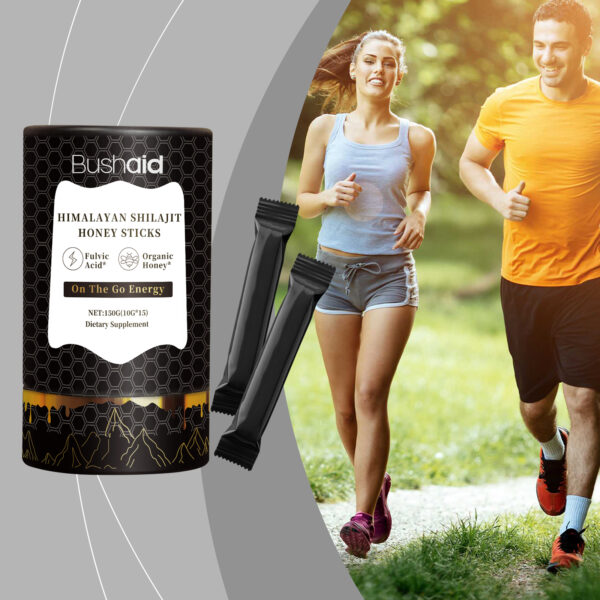 BushAid Shilajit Honey Supplement Body Treatment