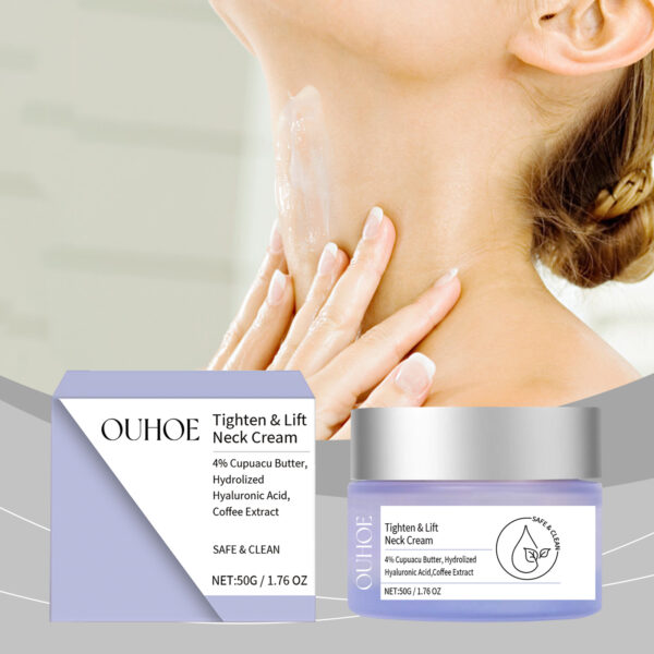 OUHOE Hydrating Neck Cream Moisturizing And Hydrating Care For Delicate Lines Hydrating Neck Cream