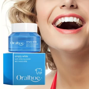 1PC Teeth Cleansing Powder 15g Contains Peppermint Leaf Extract Chamomile Flower Extract Rosemary Leaf Extract Birch Bark Extract Oral Cleaning Teeth Cleansing Confident Smile Oral Care Cleaning Powder