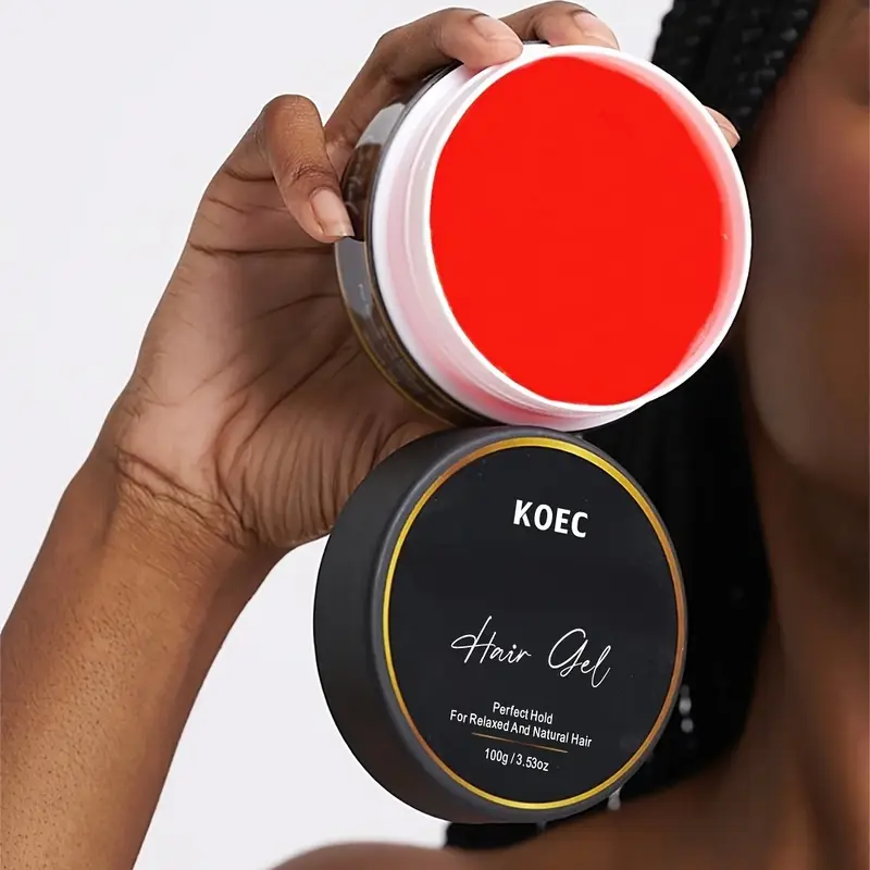 KOEC Strong Shaping Hair Edge Control Gel, suitable for all hair types, 3.53OZ (free shipping)