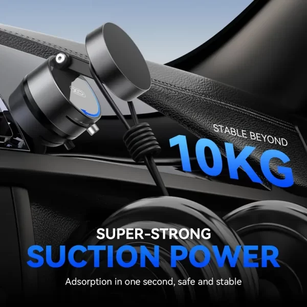 Multi functional vacuum suction cup holder 2025 new magnetic suction car dedicated navigation home suction cup mobile phone