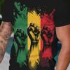 Boxing printed plus size men's short sleeved T-shirt, casual and fashionable round neck T-shirt, full picture printed top, outdoor sports and leisure, tall men's T-shirt（Free Shipping）