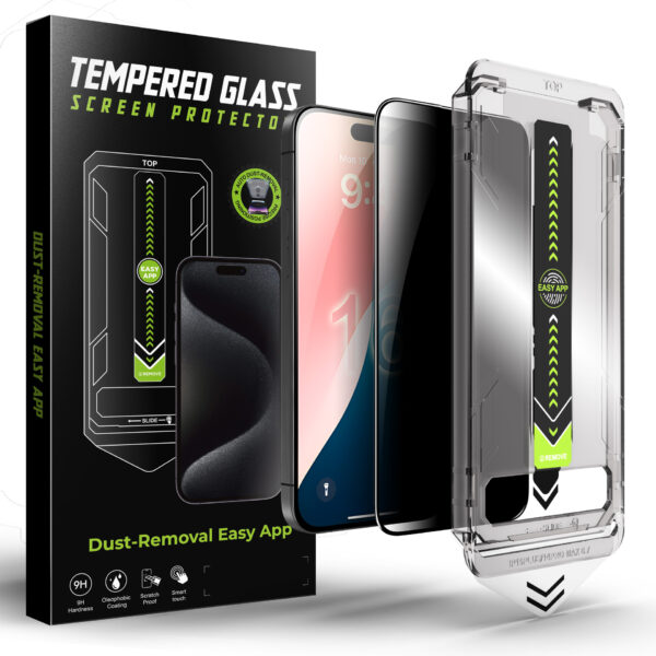 Suitable for iPhone 16 tempered film, Apple transparent sheet, full screen borderless high-definition film, 15 Apple tempered film, dust-free compartment