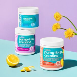 WellahPumpItUp CreatineC Monohydrate Creatine Supplement Powder（Free Shipping）