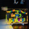 LED Transparent Picture Board Set - Homecoming Season Sensory Artifact - Reusable DIY Art Tool for Unleashing Creativity and Healing Stress Surprising Birthday/Festival Luxury Gifts | Home Work Meditation Companion and Portable Relaxation Tool for Family Travel