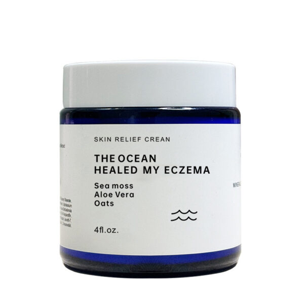 Natural Seaweed Aloe Vera Oat Soothing Cream! Suitable for dry and light cream skin, moisturizing and soft, without essence care products (mail included)