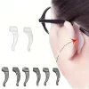 8-piece set of anti slip PVC eyeglass covers, silicone ear hooks, eye frame leg protection covers, elastic ear clip decorations, suitable for various eyeglass ear rests (free shipping)